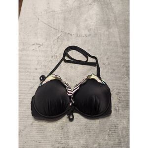 Victorias Secret Gorgeous Add 1.5 Cups Push Up Tie Dye Print Bikini Top Sz 32D